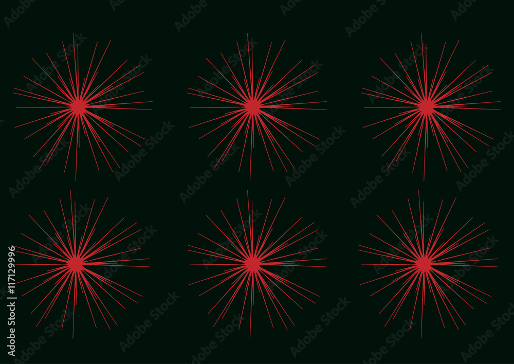 red stars red stars