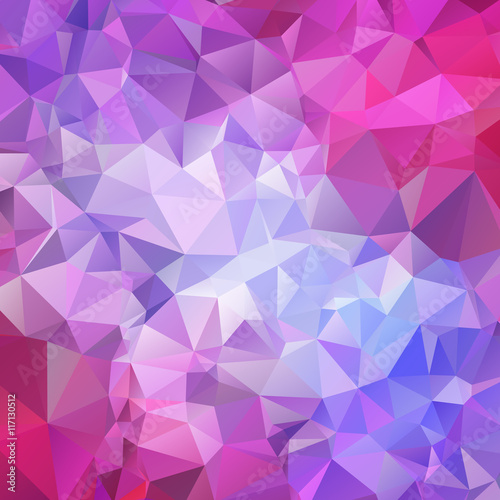 Abstract colorful background of triangles