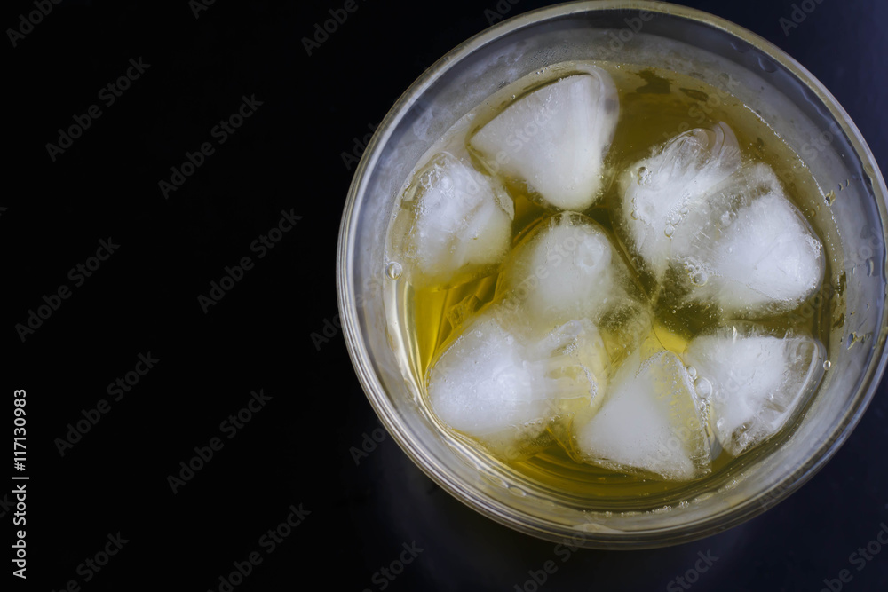 Cold Japanese tea
