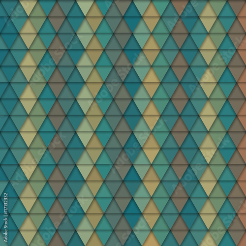 Abstract background of triangles