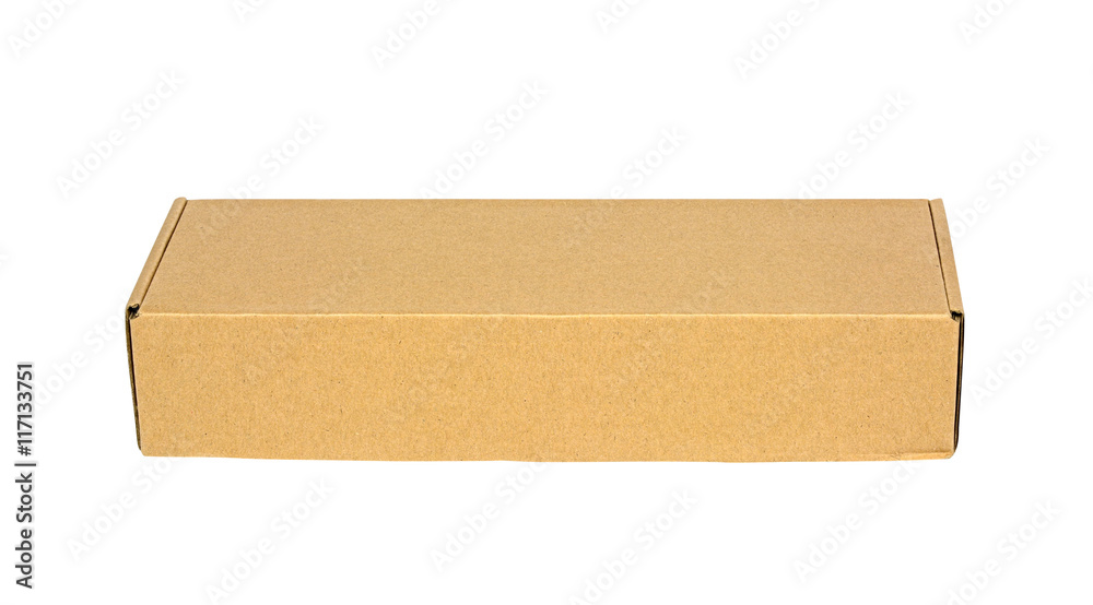 open brown packing box isolated on white with clipping path open brown packing box isolated on white with clipping path