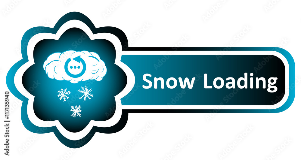 Double blue icon snowflakes loading Double blue icon snowflakes loading