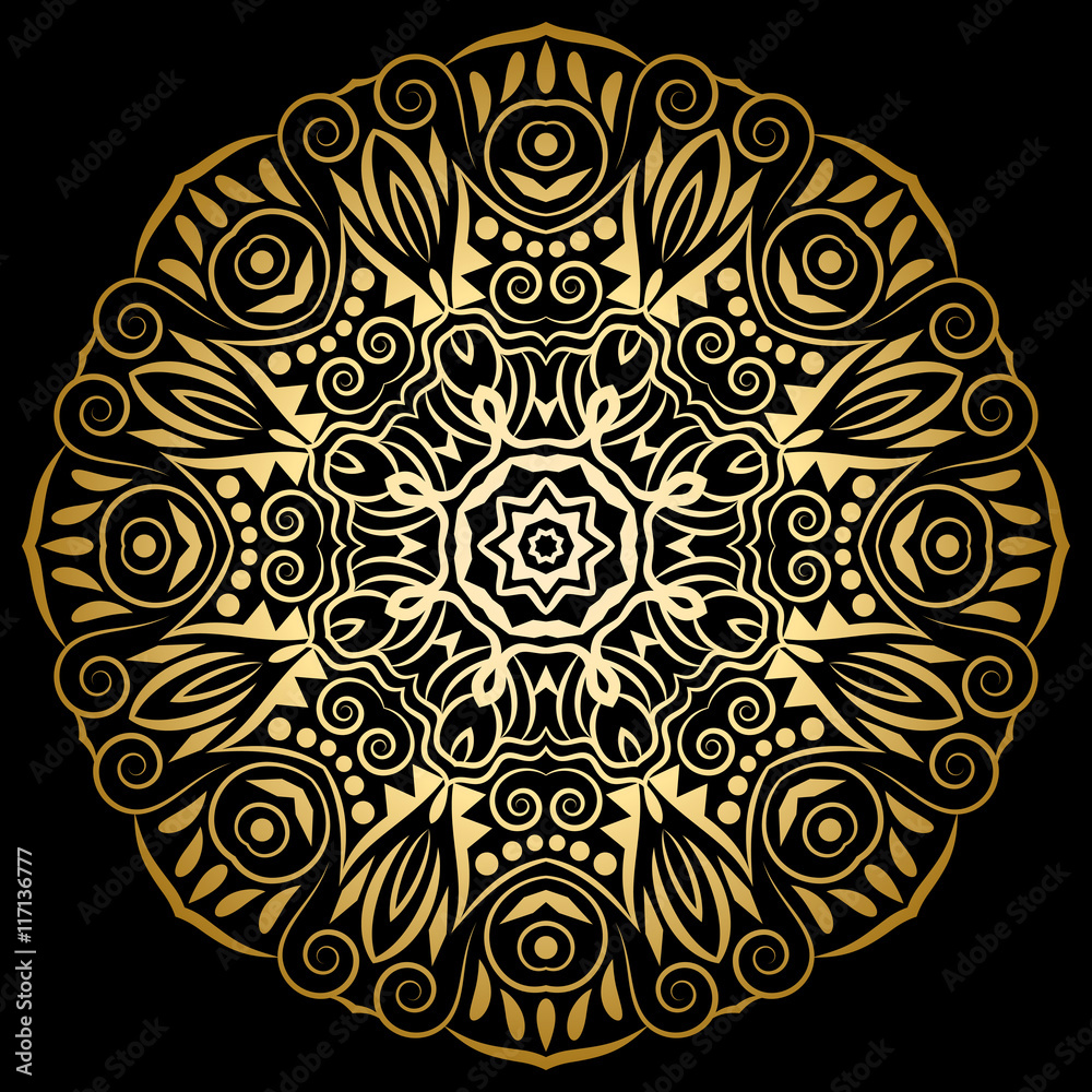 Mandala medallion ornament Mandala medallion ornament