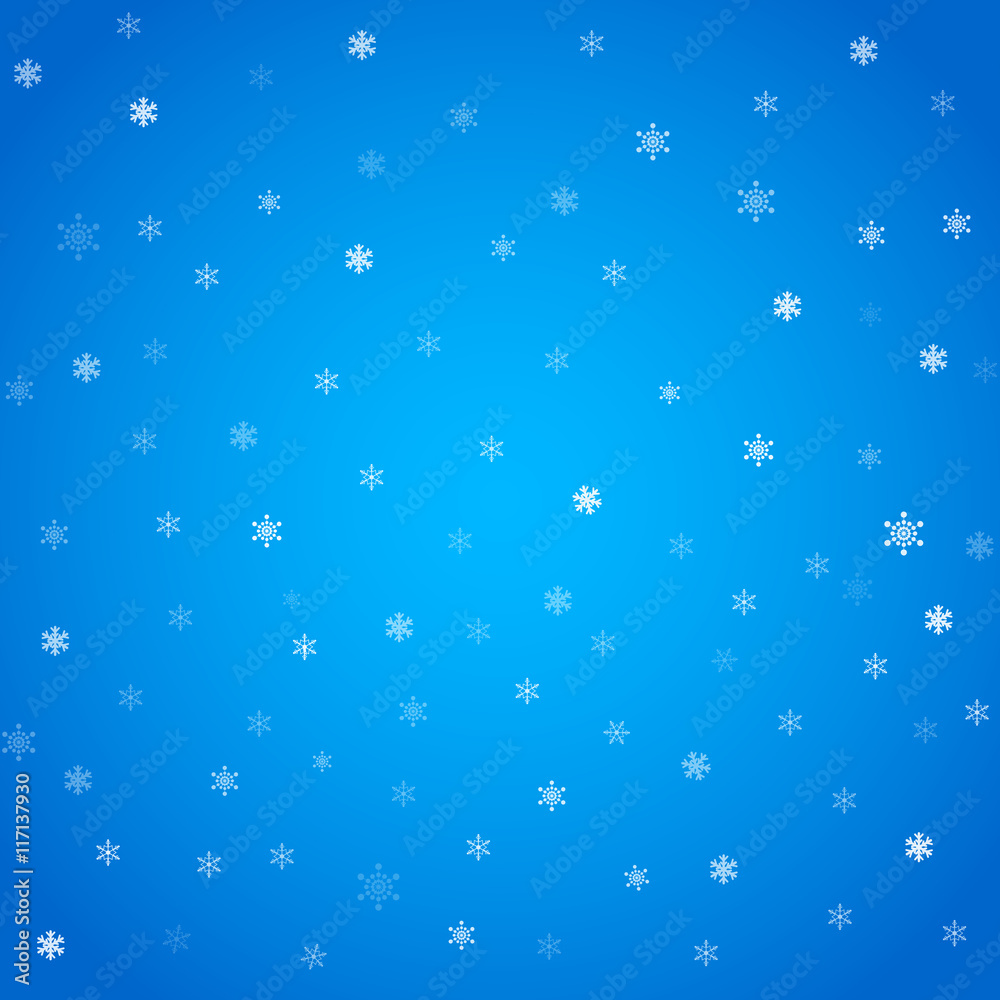 Background with snowflakes