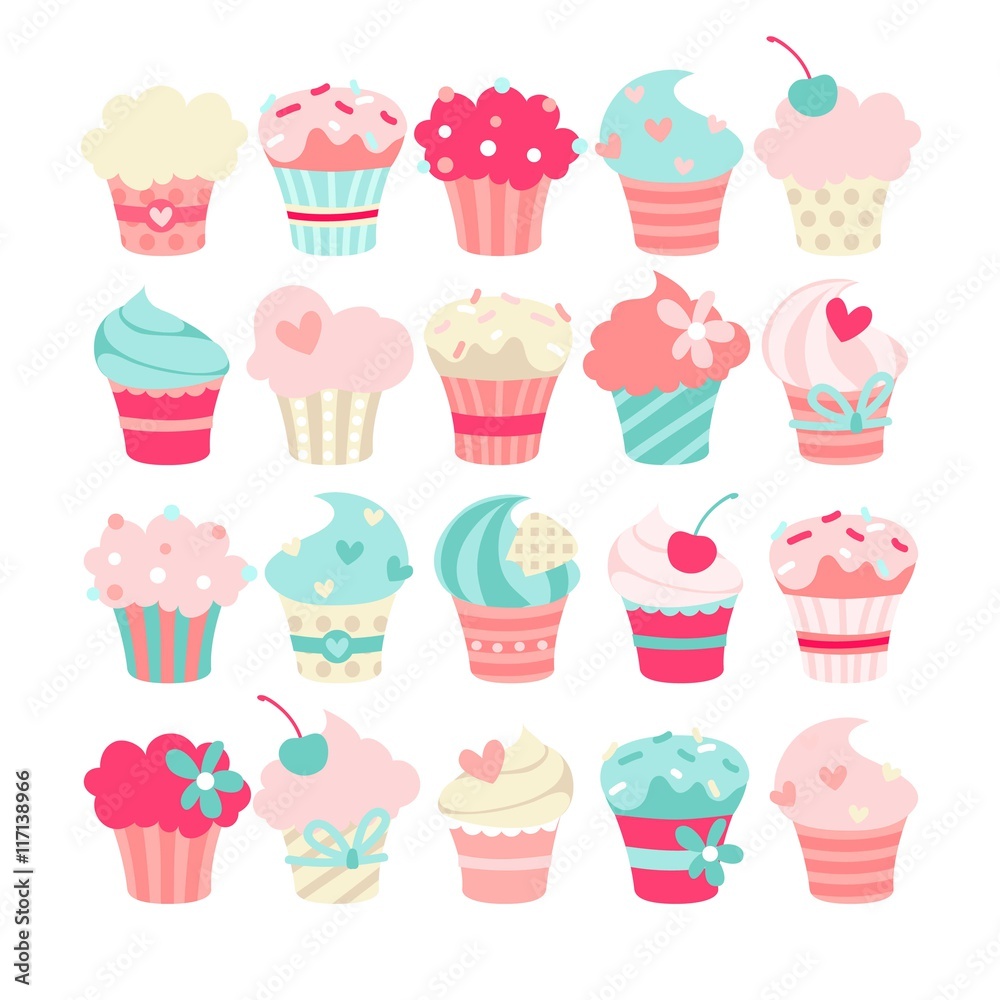 Cupcakes collection Cupcakes collection