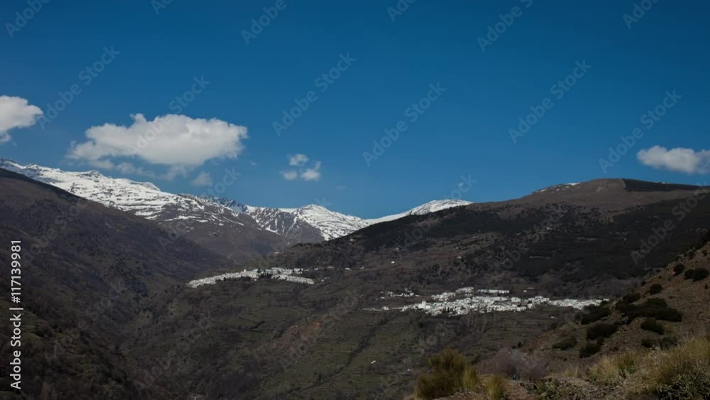 stunning view over the mountains stunning view over the mountains