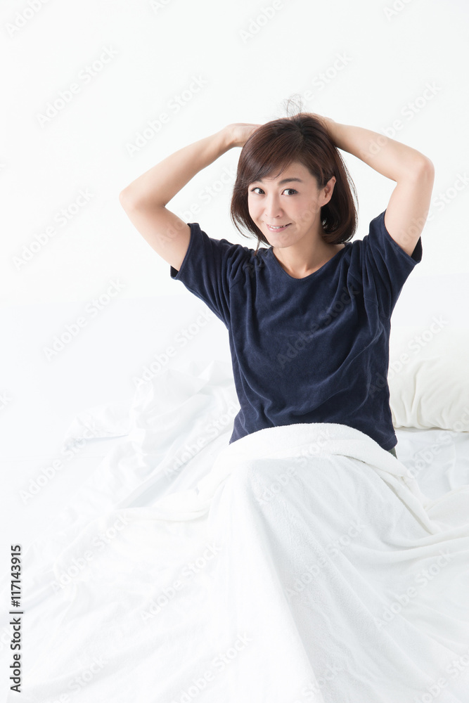 睡眠・ミドル女性 睡眠・ミドル女性