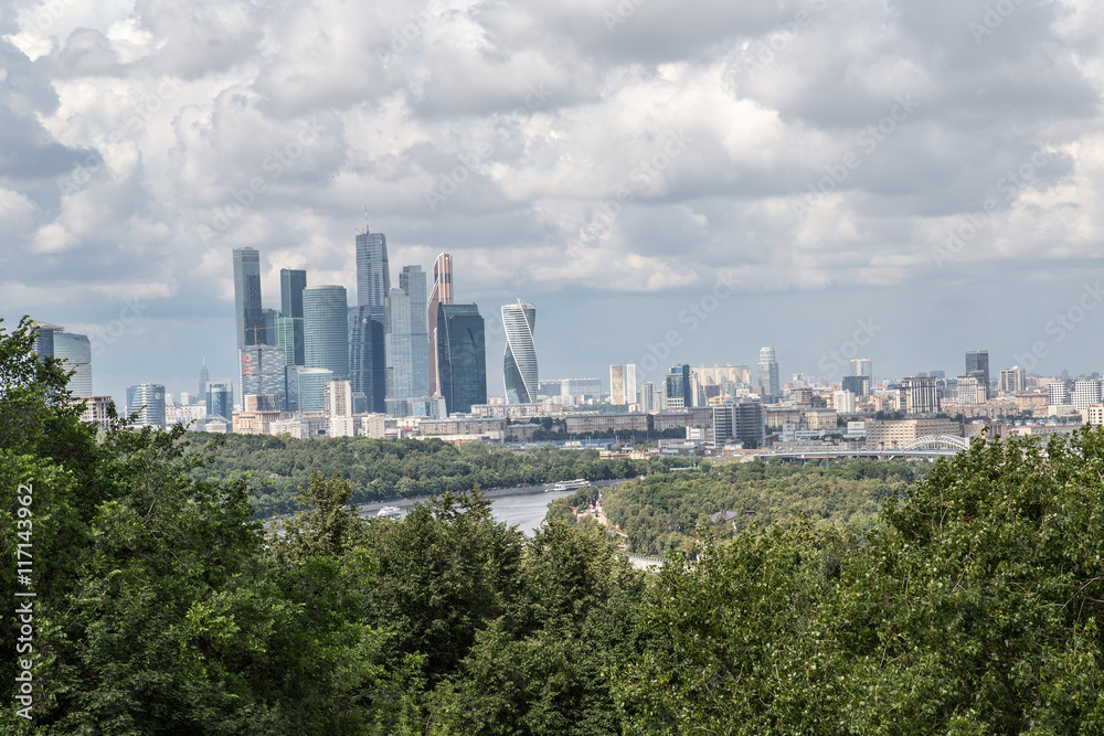 Obraz premium Moskau u. Sankt Petersburg