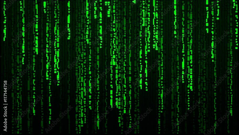 Random cuneiform characters falling down (code rain): a popular sci-fi movie effect; a symbol of obscure technology; computer source code, hacking, AI takeover.
Random cuneiform characters falling down (code rain): a popular sci-fi movie effect; a symbol of obscure technology; computer source code, hacking, AI takeover.