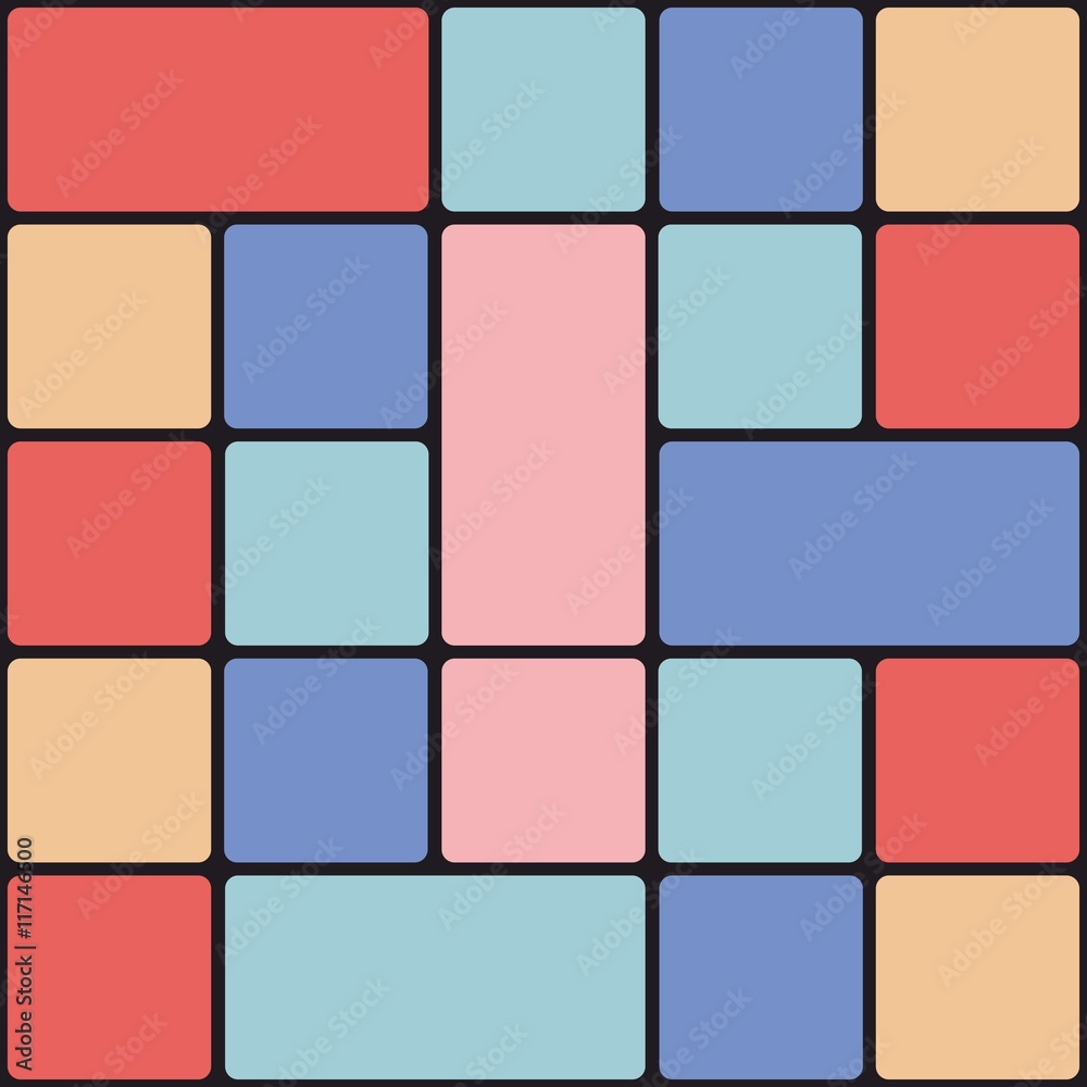 Colorful tile background