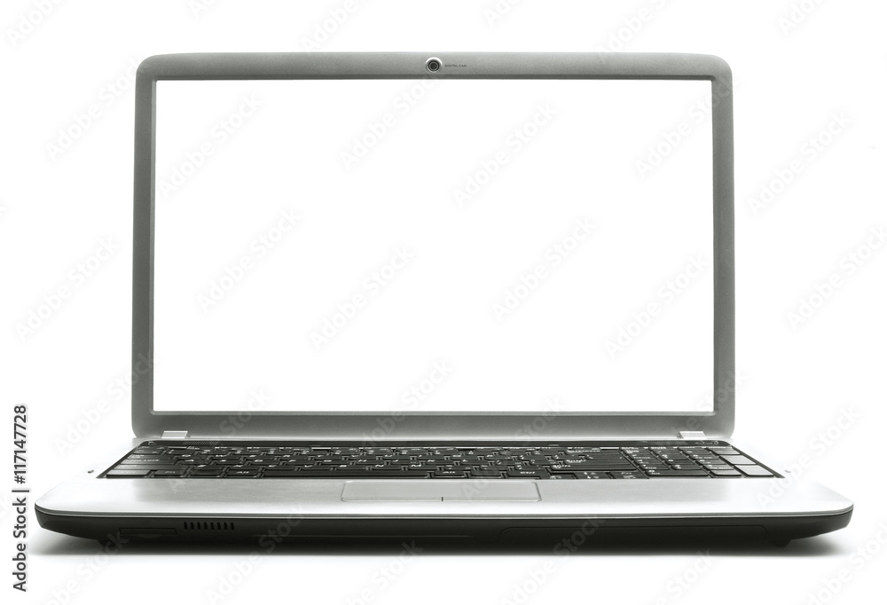 Laptop isolated on white background Laptop isolated on white background