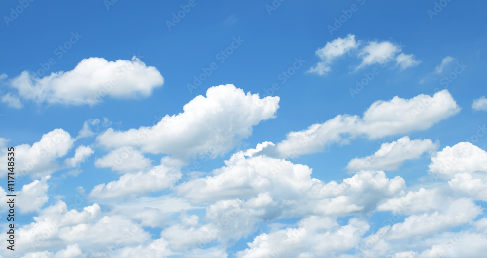 Naklejka premium blue sky