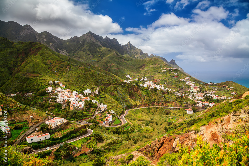 Taganana valley in Anaga mountains