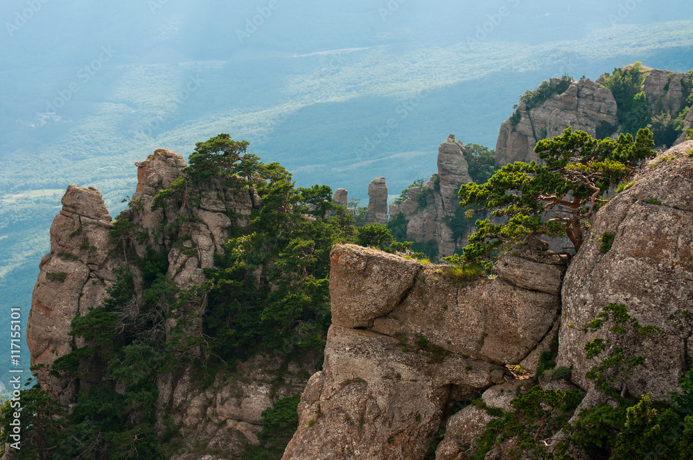 Mountain Demerdzhi in Crimea