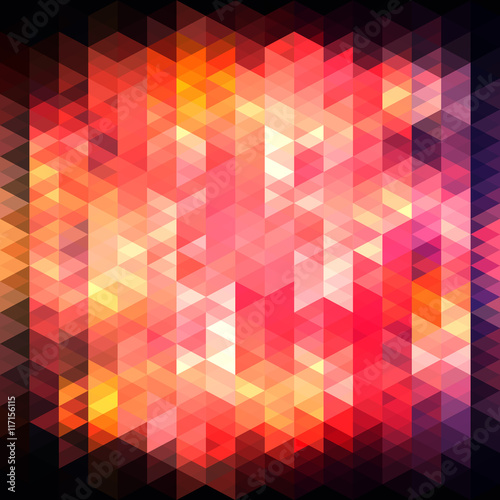 Pattern of geometric shapes