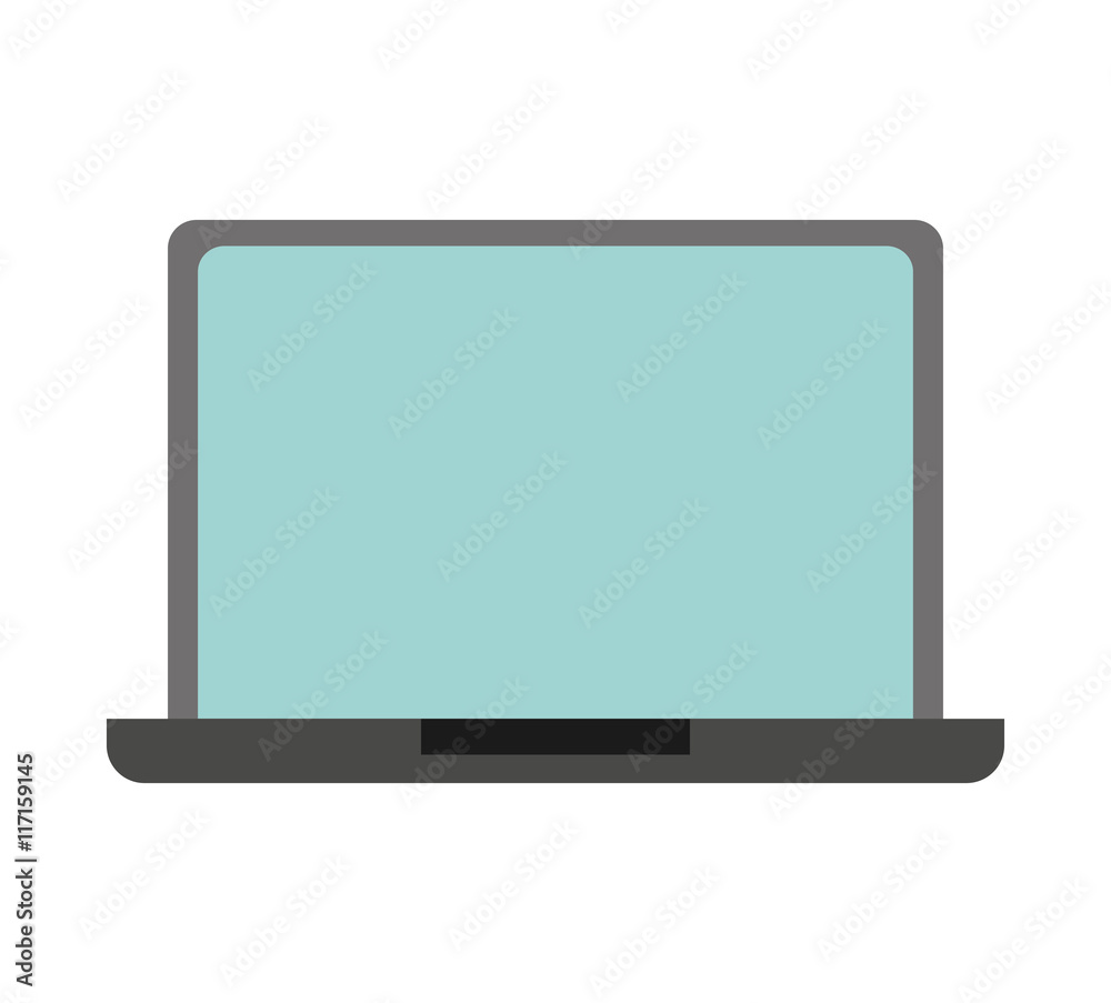 laptop computer portable icon