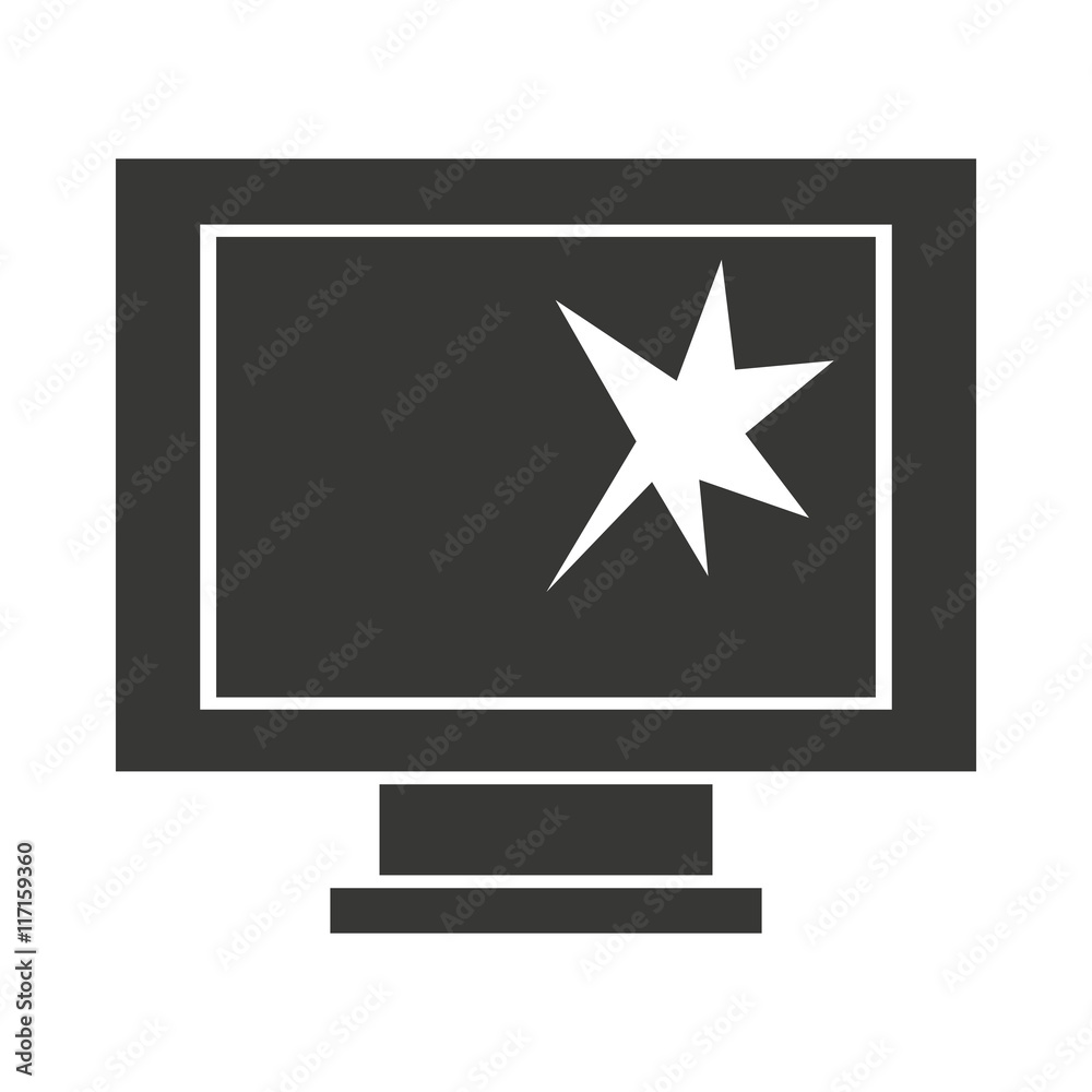 monitor computer recycle broken icon monitor computer recycle broken icon