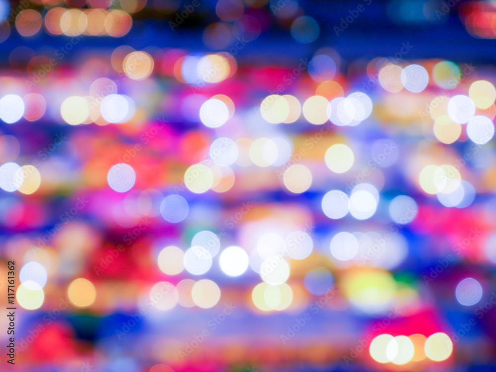 Colorful of blur bokeh background 4