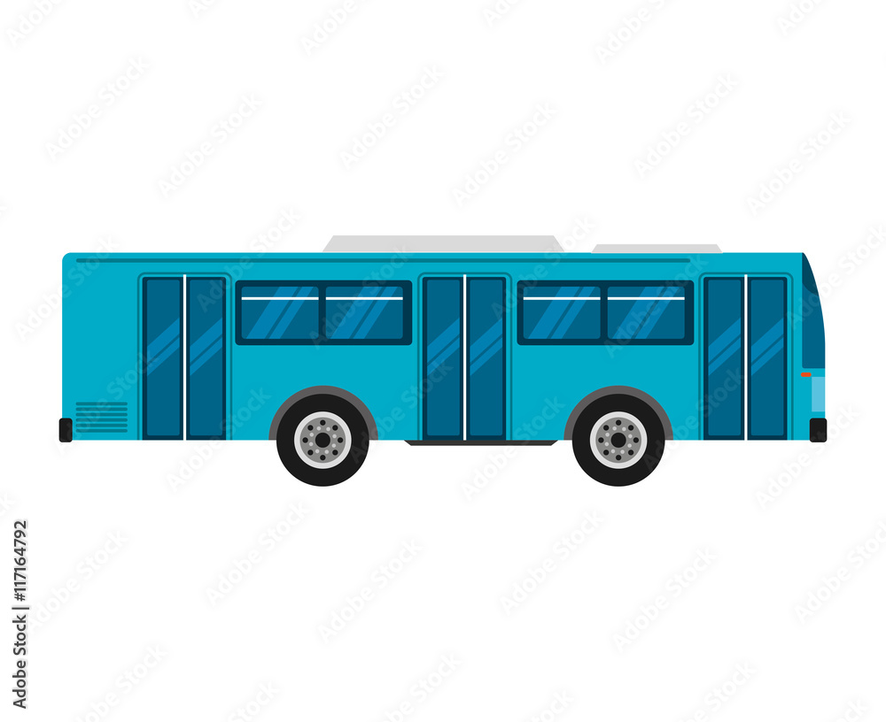 bus truck public car icon