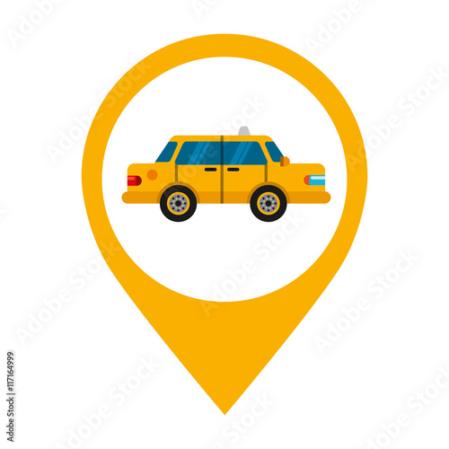 taxi service public icon