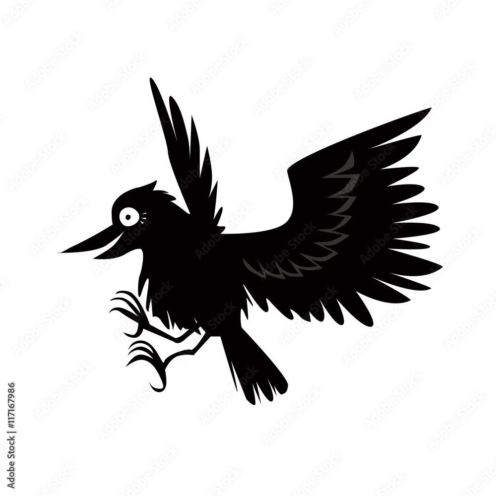 Fototapeta premium ハロウィンのカラス