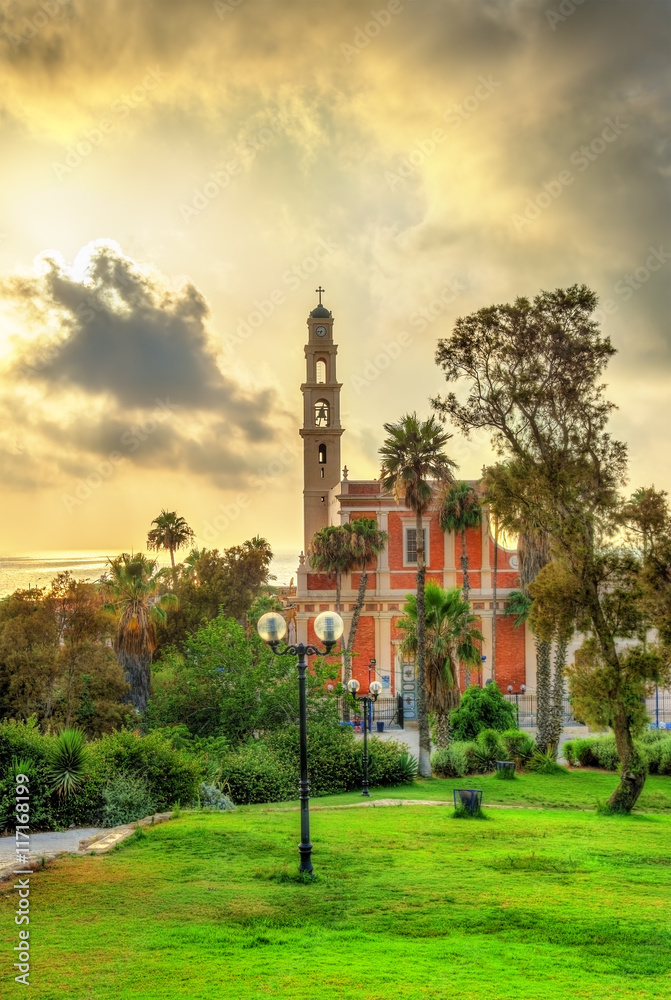 Obraz premium St. Peter's Church in Tel Aviv-Jaffa