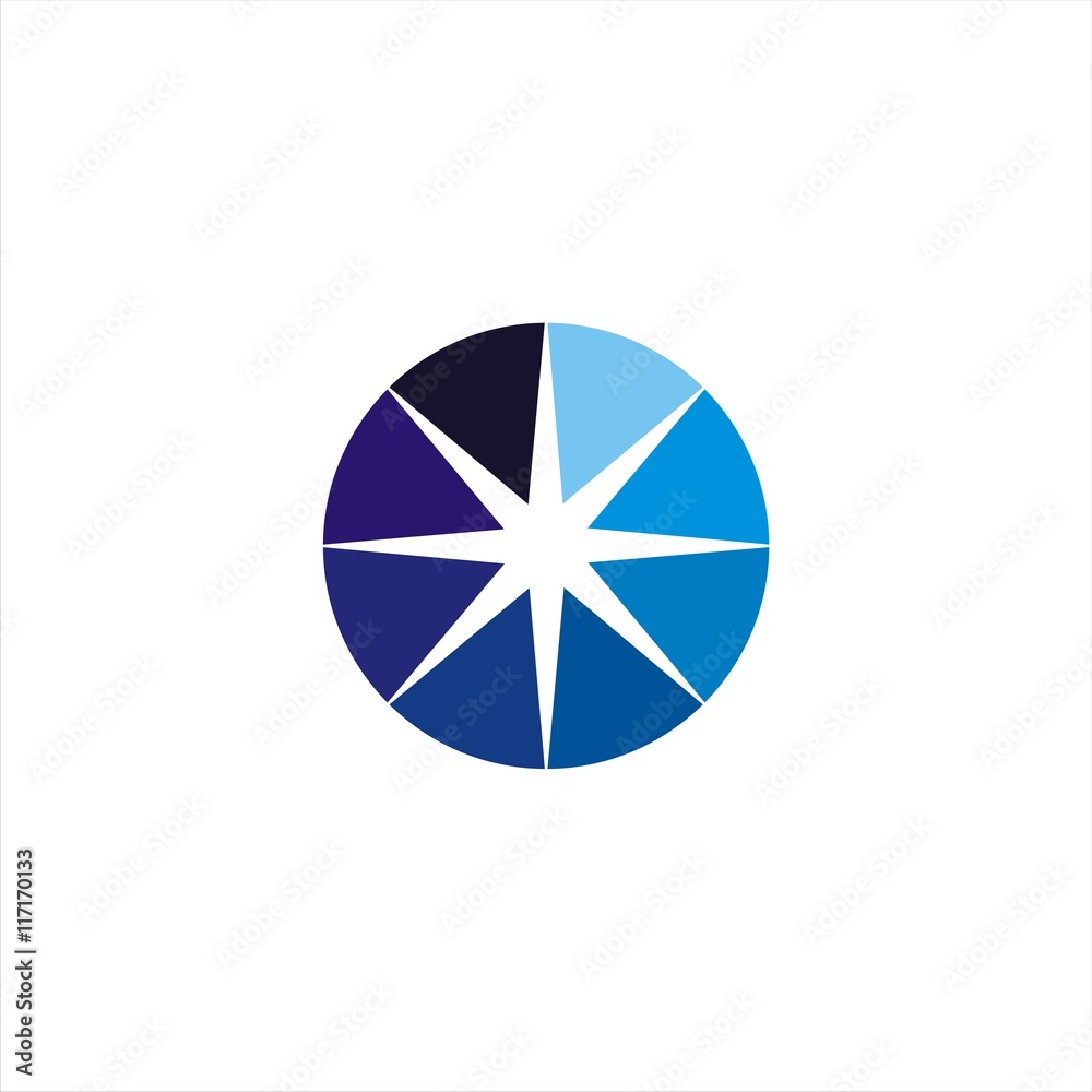 Blue Stars Logo Company Blue Stars Logo Company