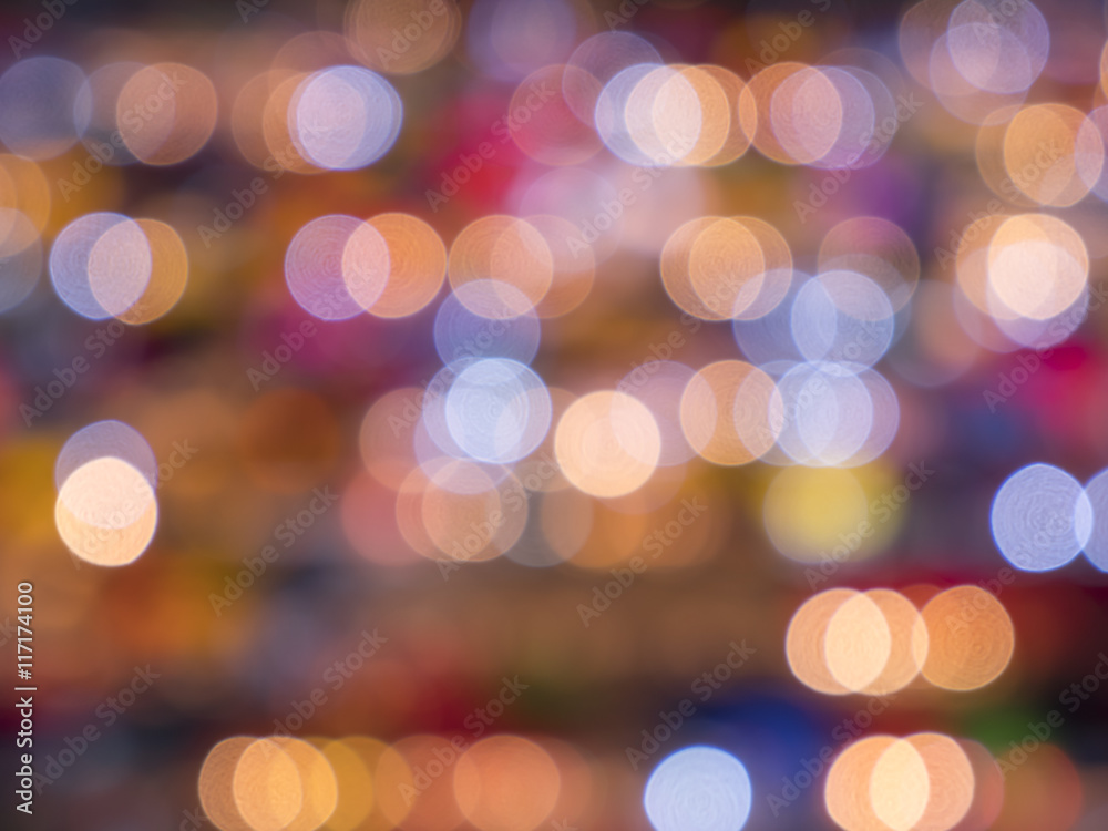 Colorful of blur bokeh background 6