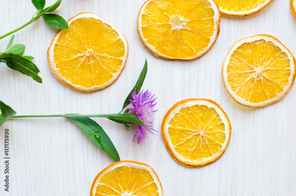 Dried orange. Natural organic vegetarian food. Healthy snack. Dried orange. Natural organic vegetarian food. Healthy snack.