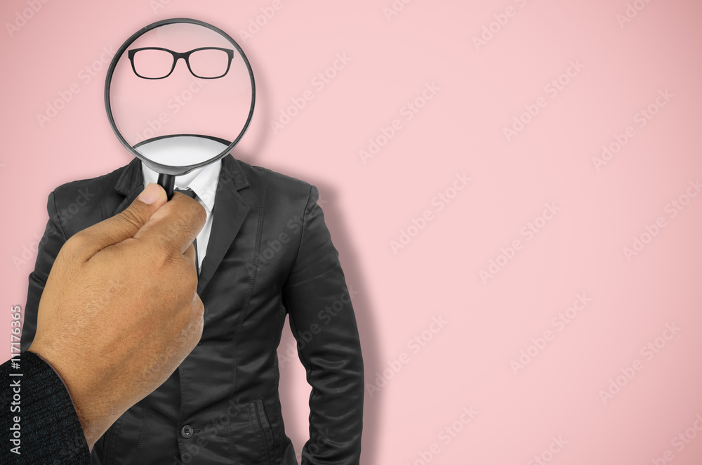 businessman searches. businessman searches.