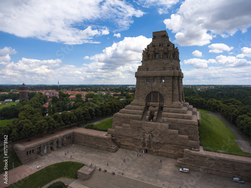 Obraz na plátně Battle of nations monument in Leipzig, Germany
