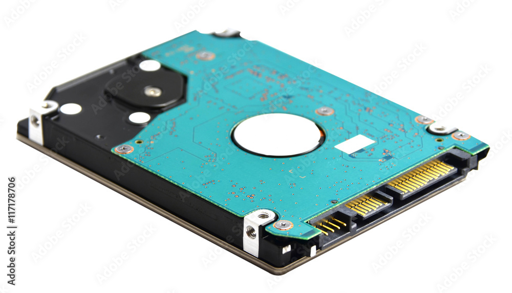 Hard disk drive or HDD isolated on white background Hard disk drive or HDD isolated on white background