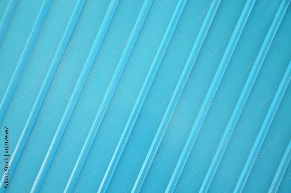Obraz premium Blue galvanized sheet