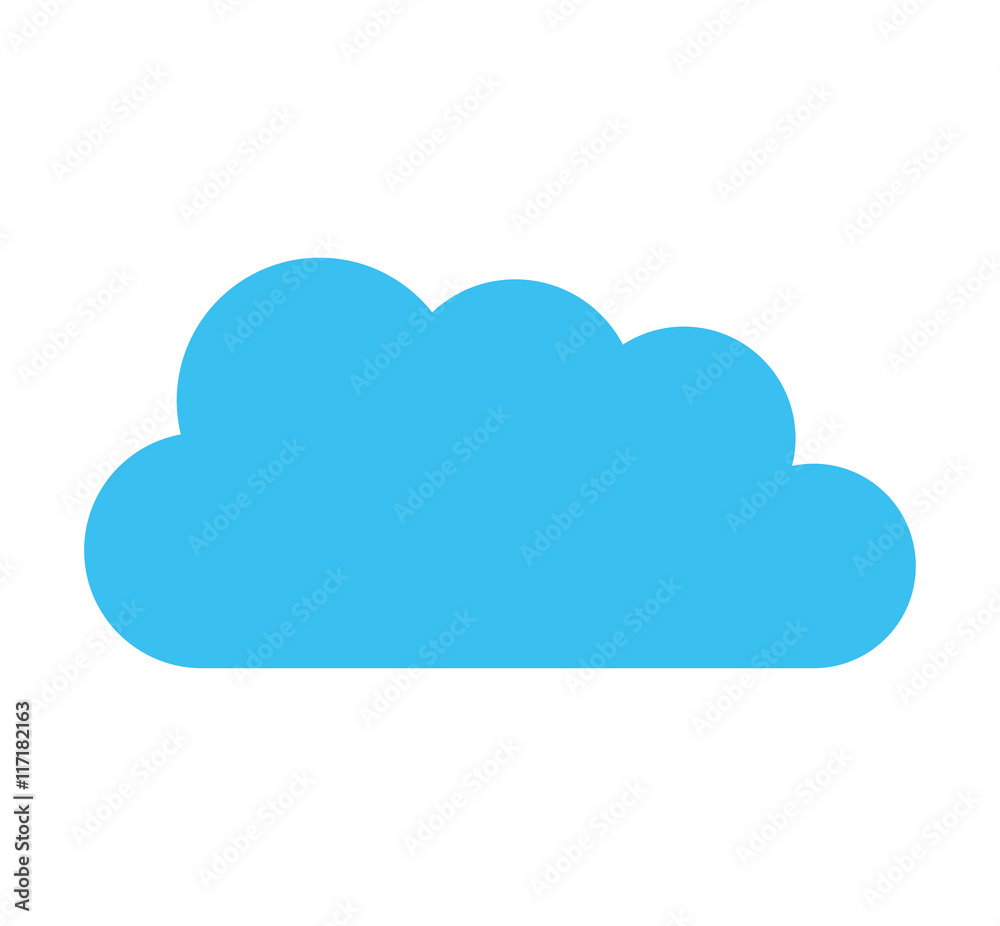cloud computing silhouette icon cloud computing silhouette icon