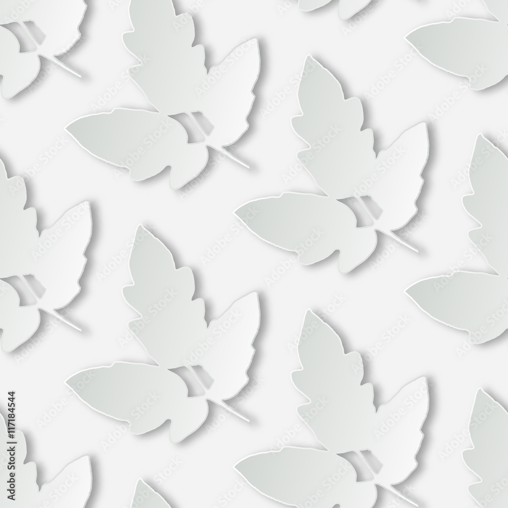 Seamless background with leaf of paper Seamless background with leaf of paper