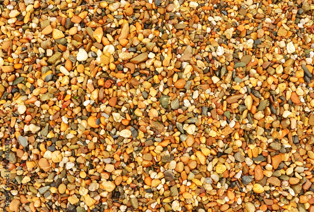 Texture of wet smaller stones Texture of wet smaller stones