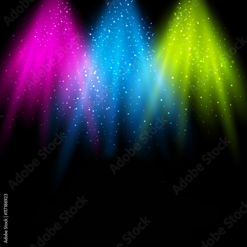 Disco Party Poster Background Template easy all editable