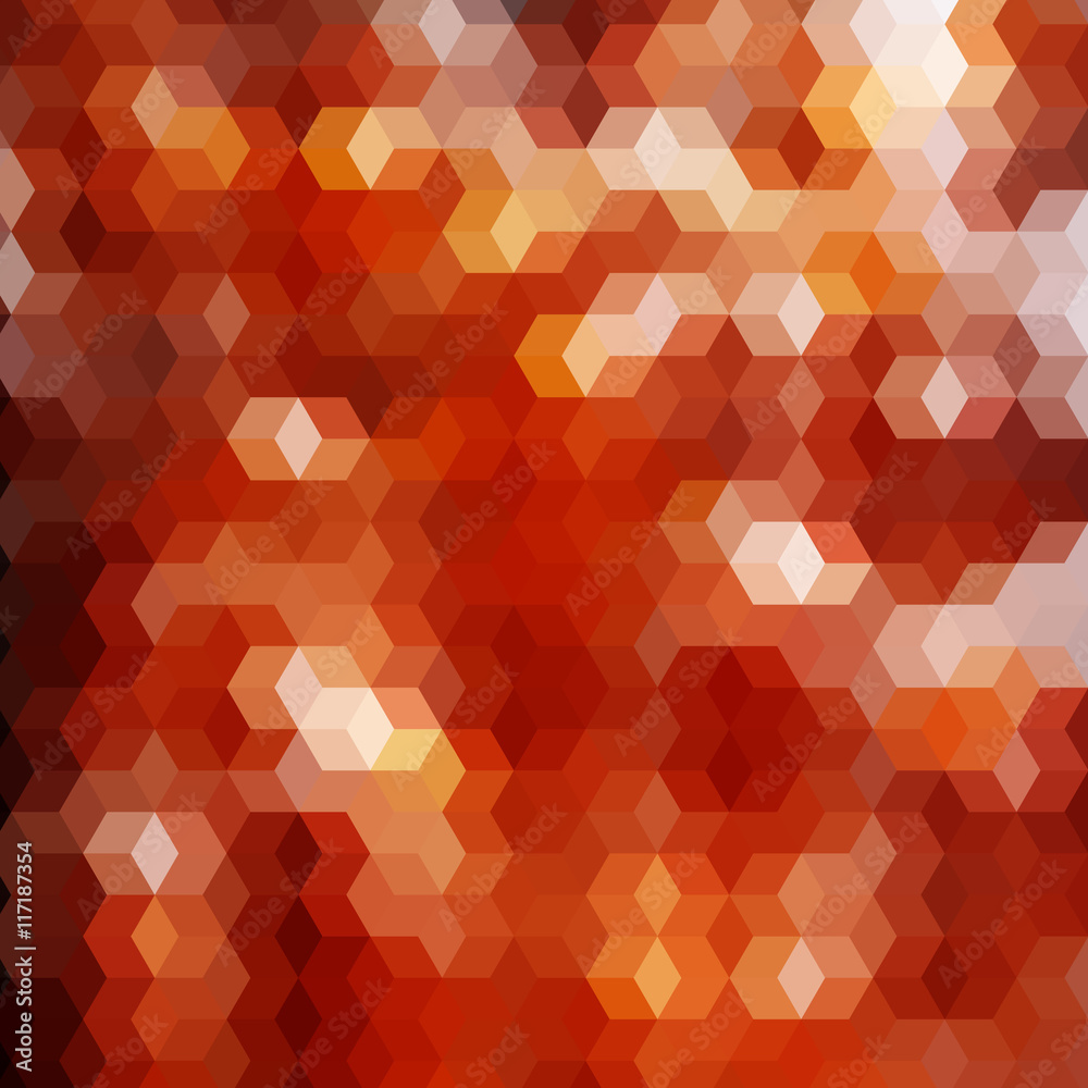 Abstract colorful background of hexagons Abstract colorful background of hexagons
