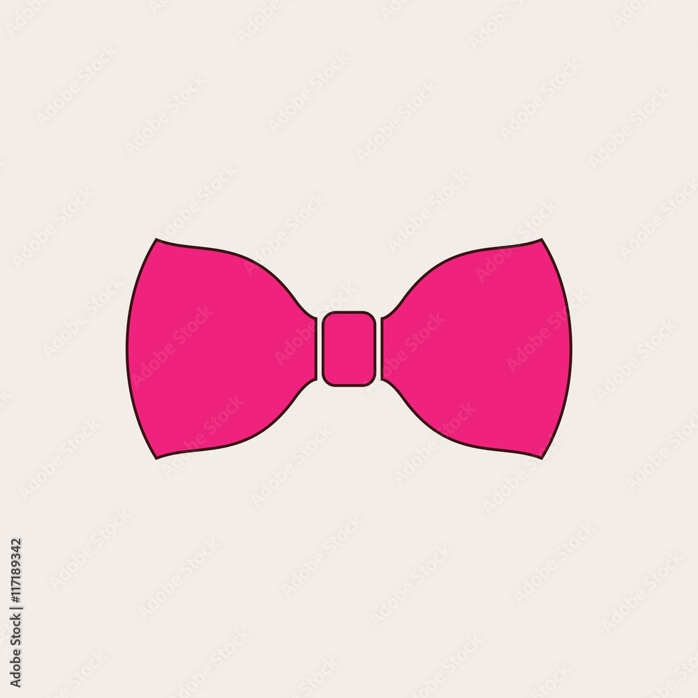 Necktie vector icon. Necktie vector icon.