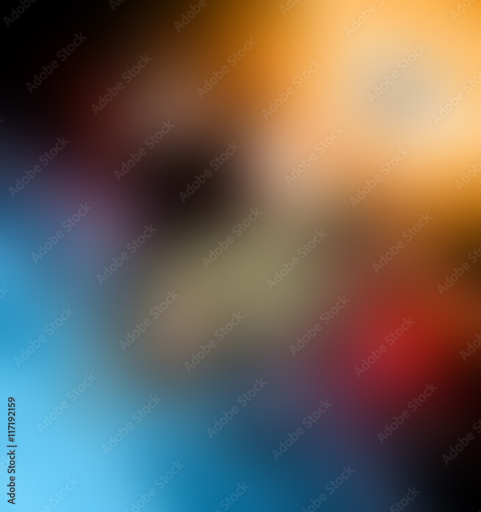 Abstract Colorful Blurred Background with delicated color tones.