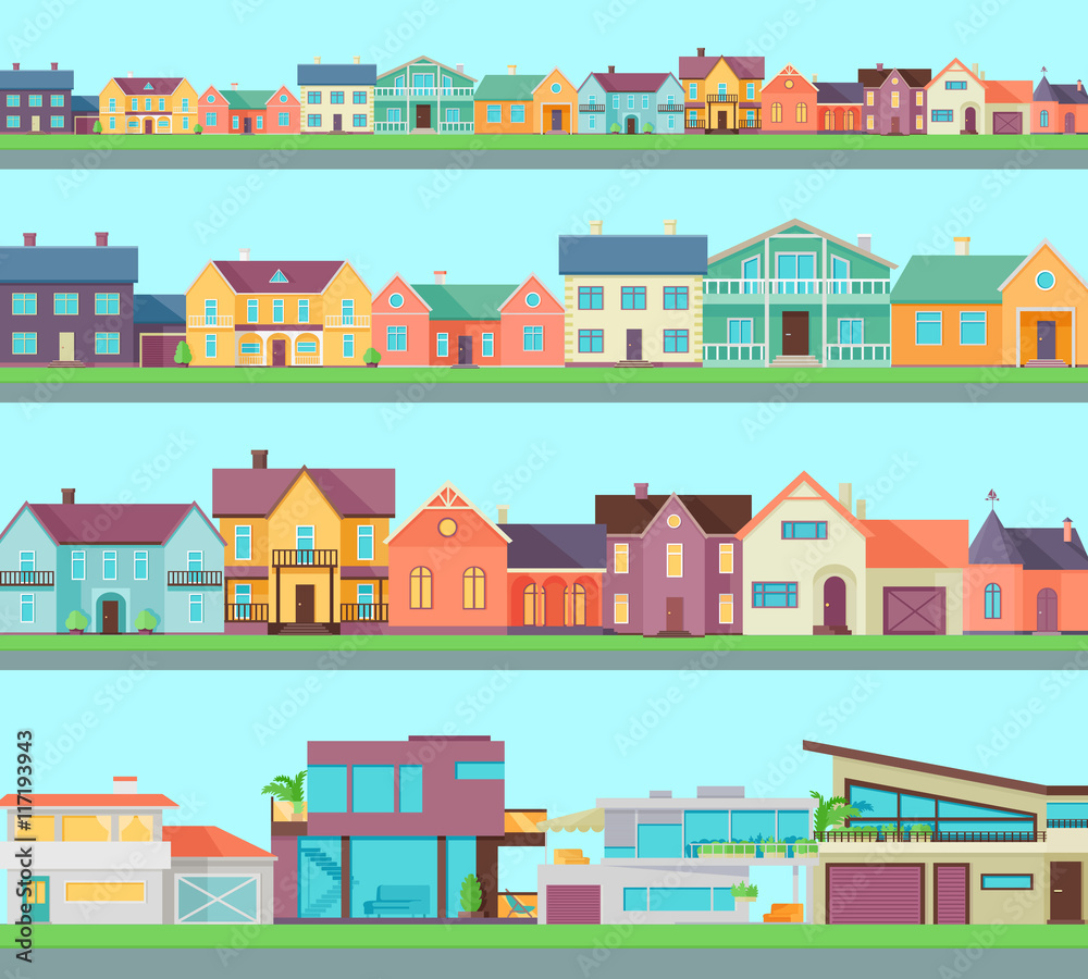 Big Set of Houses, Buildings and Architectures Big Set of Houses, Buildings and Architectures