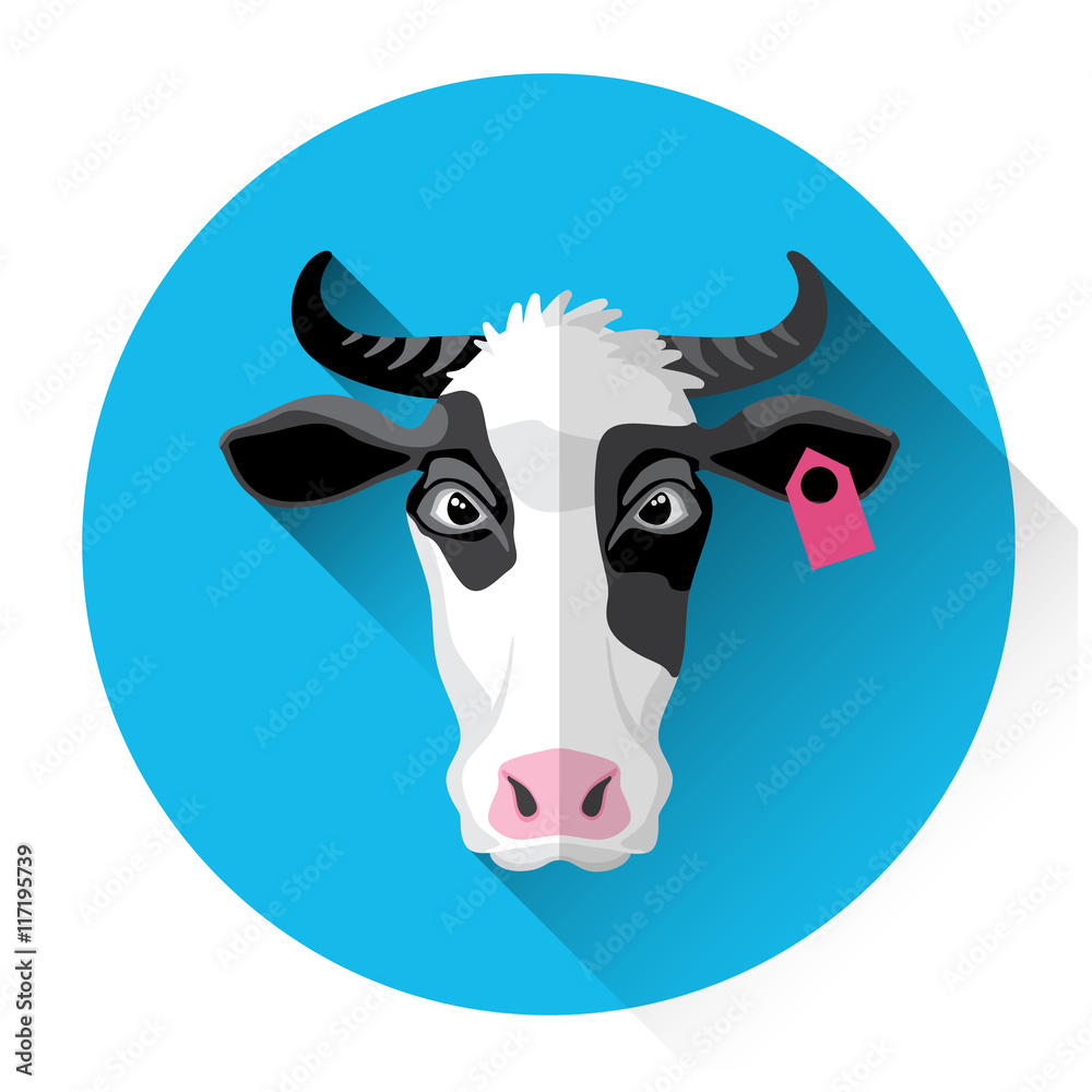 Cow Farm Animal Icon