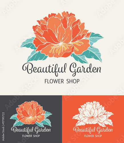 Flower Logo Shop