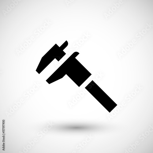 Modern caliper icon