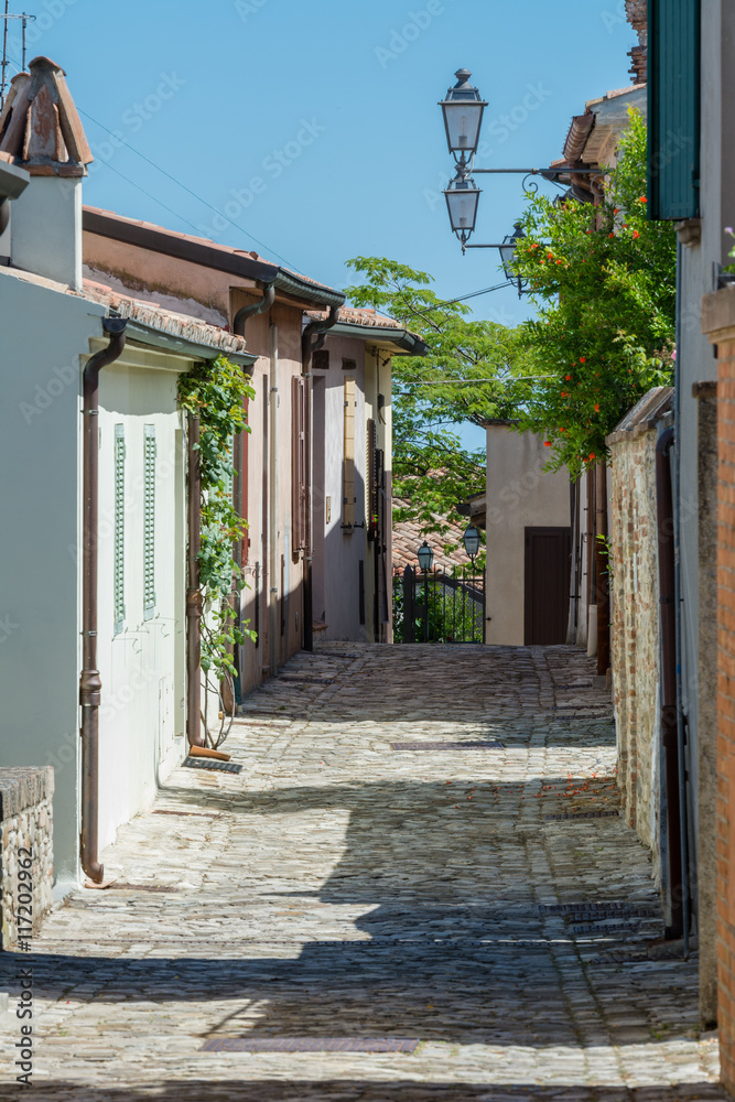 Fototapeta premium Impressionen Santarcangelo Emilia-Romagna Italien