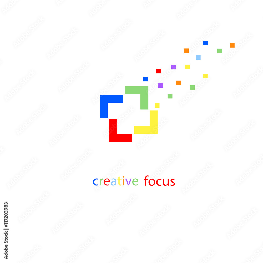 creative focus logo, photographer logo, vector illustration creative focus logo, photographer logo, vector illustration