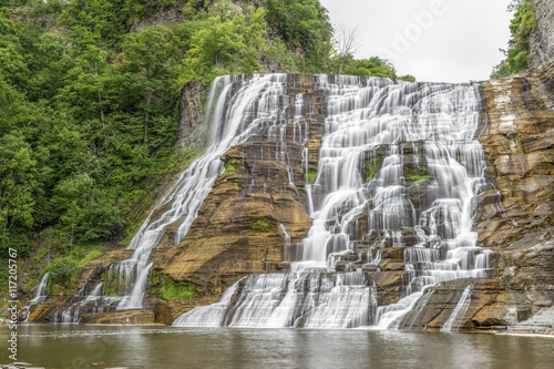 Ithaca Falls in Ithaca  New York