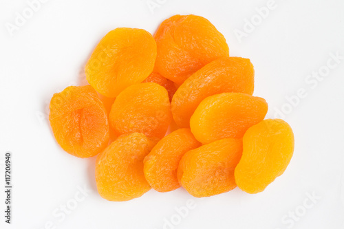 Close-up on Dry Apricots