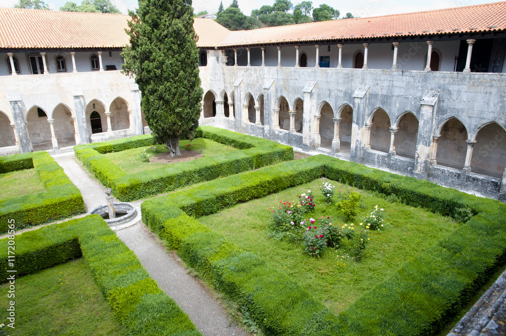 Cloister Hall of Batalha Monastery - Portugal