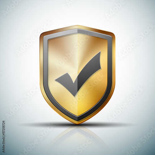 Checkmark Shield sign